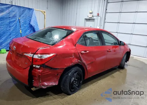 2014 Toyota Corolla L из США, поврежденный, VIN 2T1BURHE4EC207151